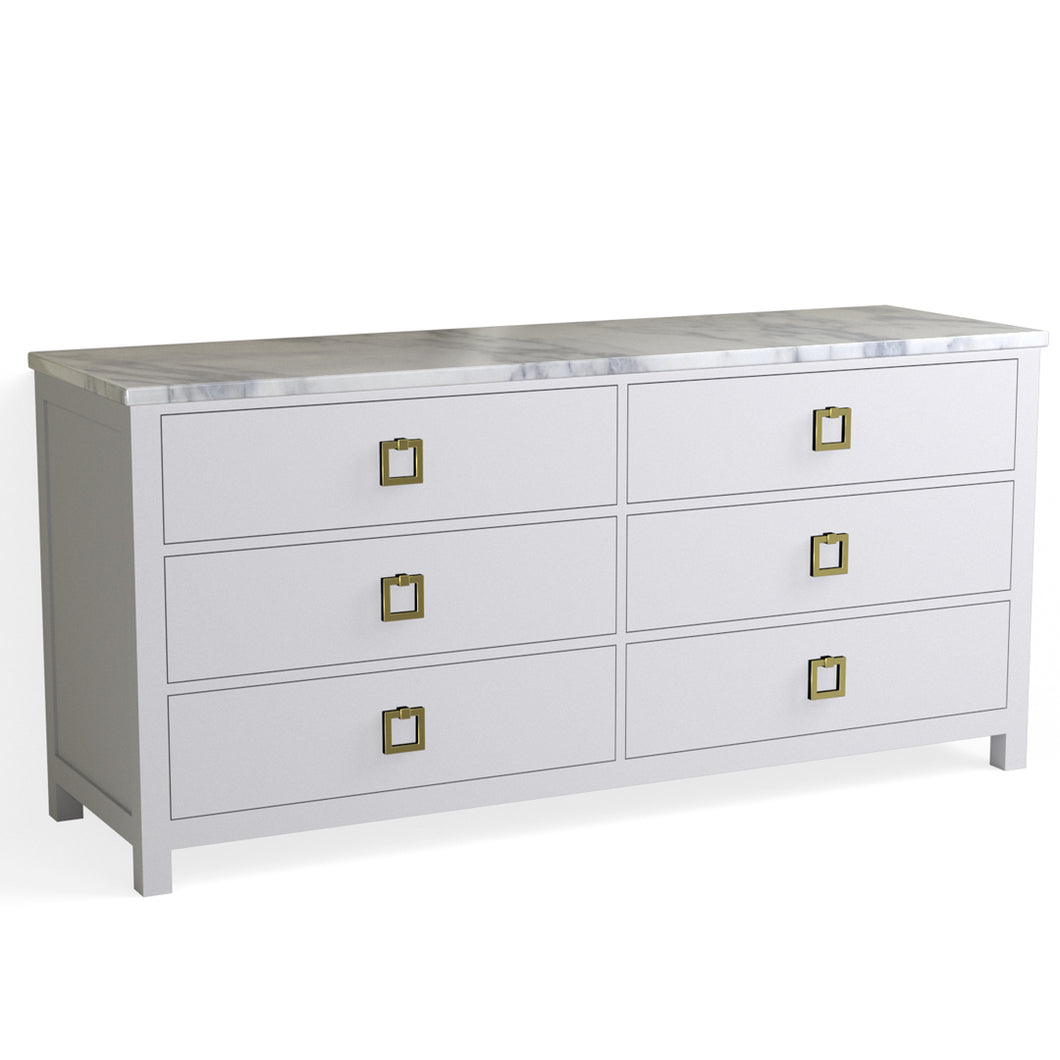 Barrett 6 Drawer Dresser-Silverstream