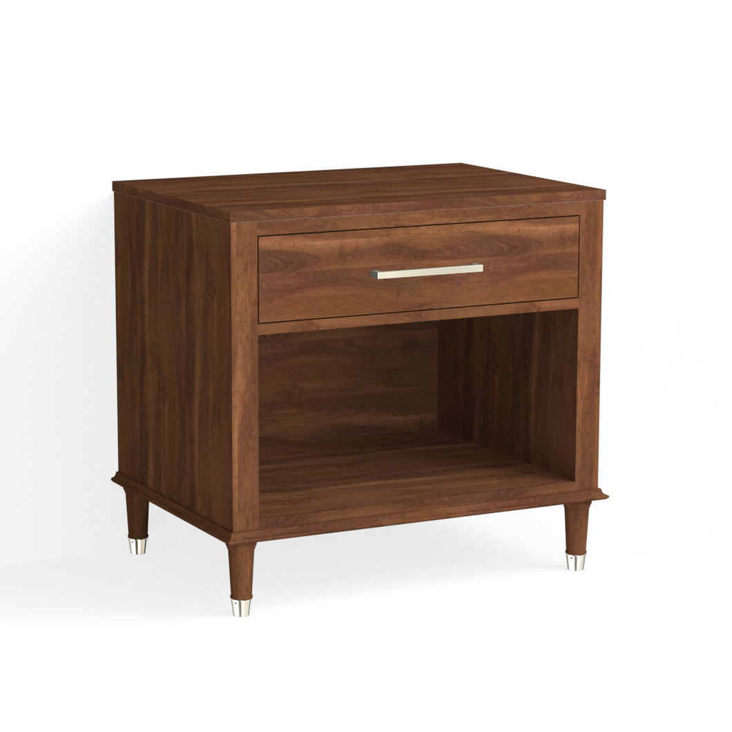 Hayden Open Nightstand-French Walnut