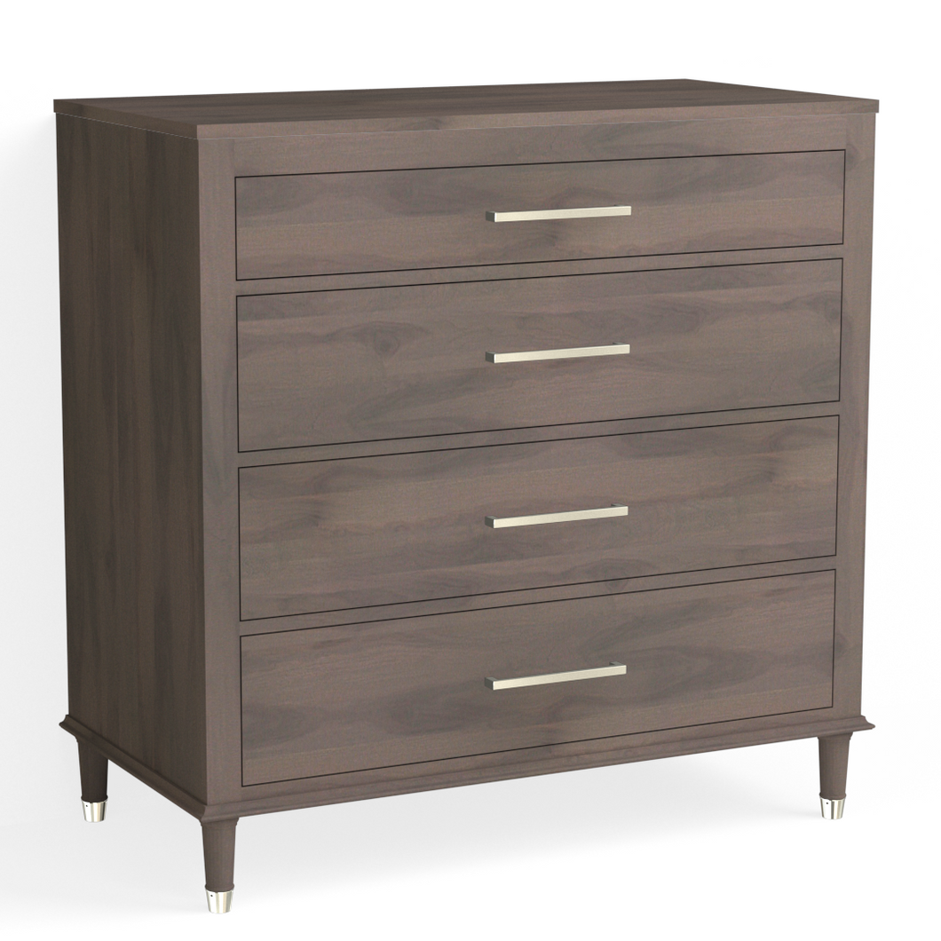 Hayden 4 Drawer Dresser-Granite Walnut