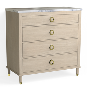 Hayden 4 Drawer Dresser-Cerused Oak