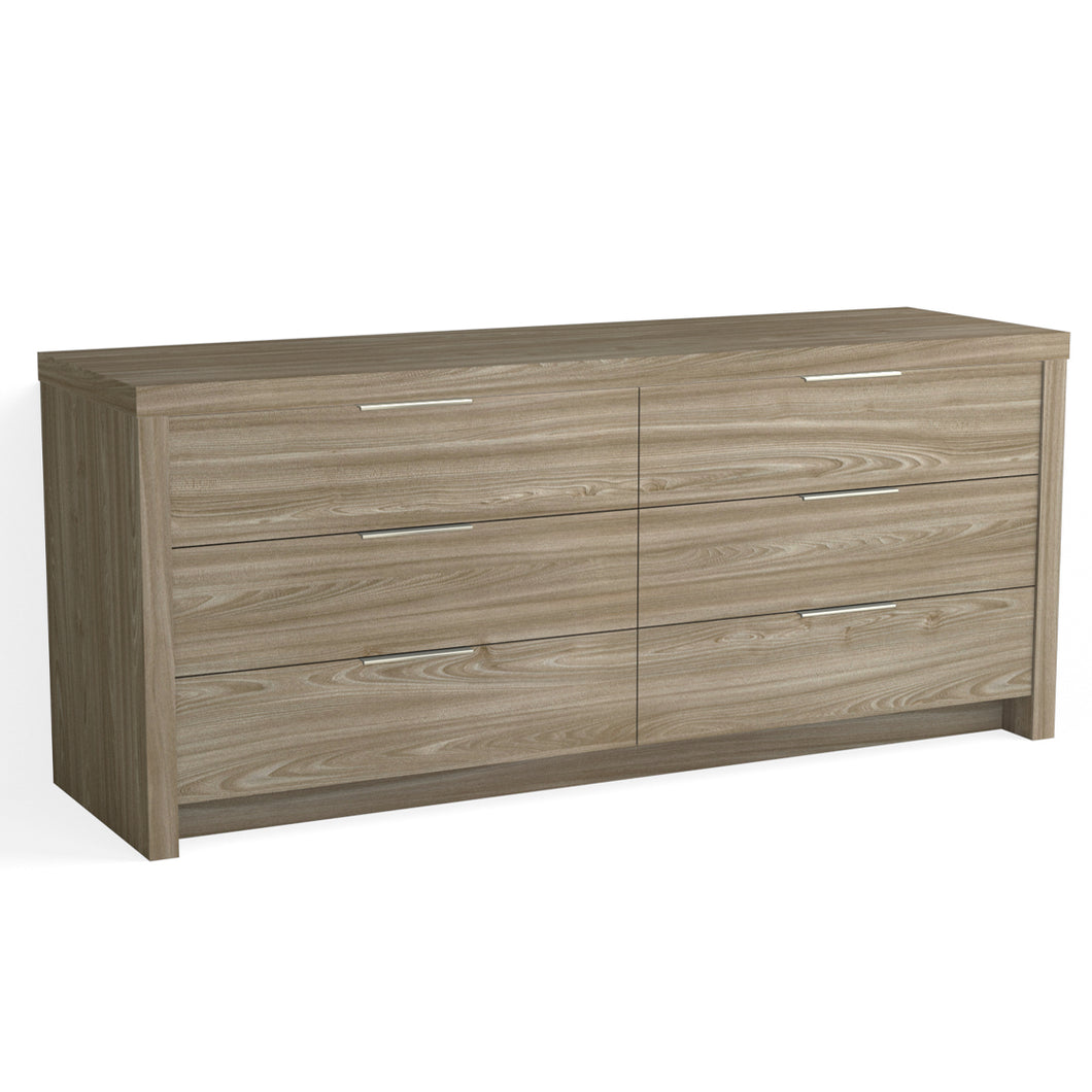 Fresco 6 Drawer Dresser-Nimbus
