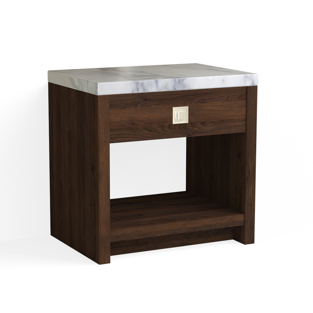 Fresco Open Nightstand-Russet